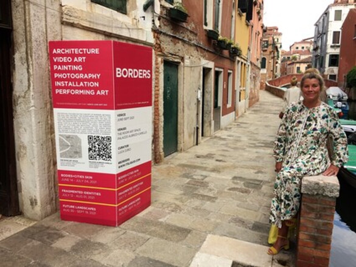 Jane Morten udstiller i Palazzo Albrizzi-capello, Venice 2021